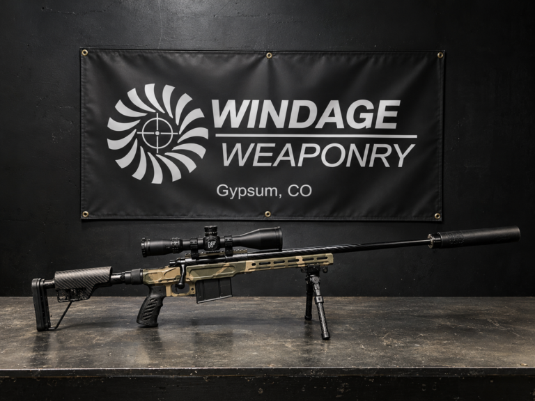 Windage Weaponry 7 PRC custom rifle with Defiance action, XLR chassis and CRB barrel
